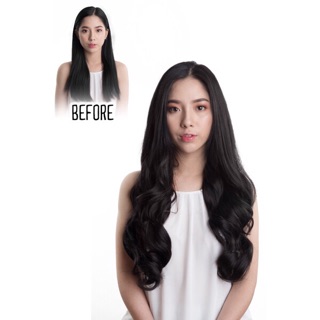 Tóc kẹp dải 65cm sỉ 60k