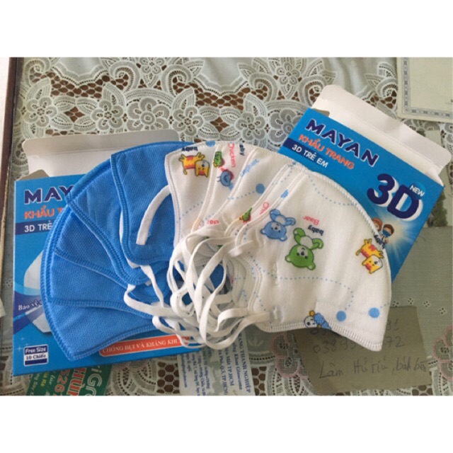 [SẴN-NOW/GRAB] 📌KHẨU TRANG TRẺ EM 3D | BigBuy360 - bigbuy360.vn