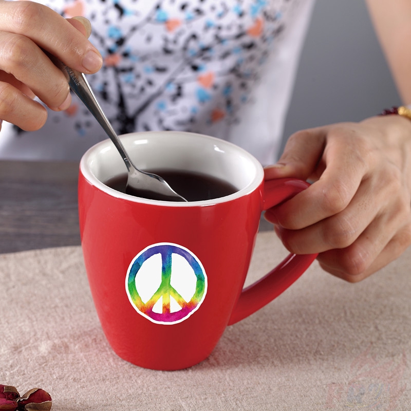 ❉ Hello！Let's Rainbow Series 03 Colorful Life Stickers ❉ 50Pcs/Set DIY Fashion Mixed Luggage Laptop Skateboard Decals Doodle Stickers