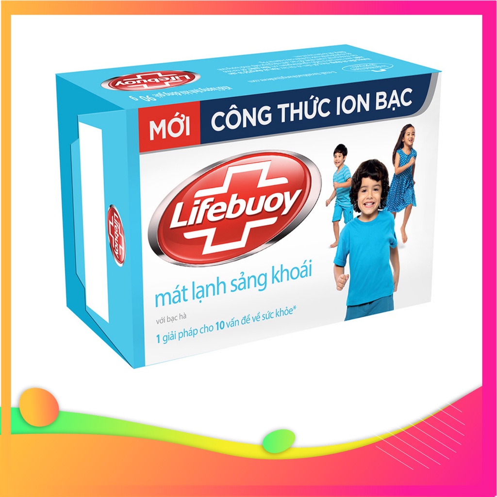 Xà bông cục Lifebuoy bảo vệ vượt trội 90g