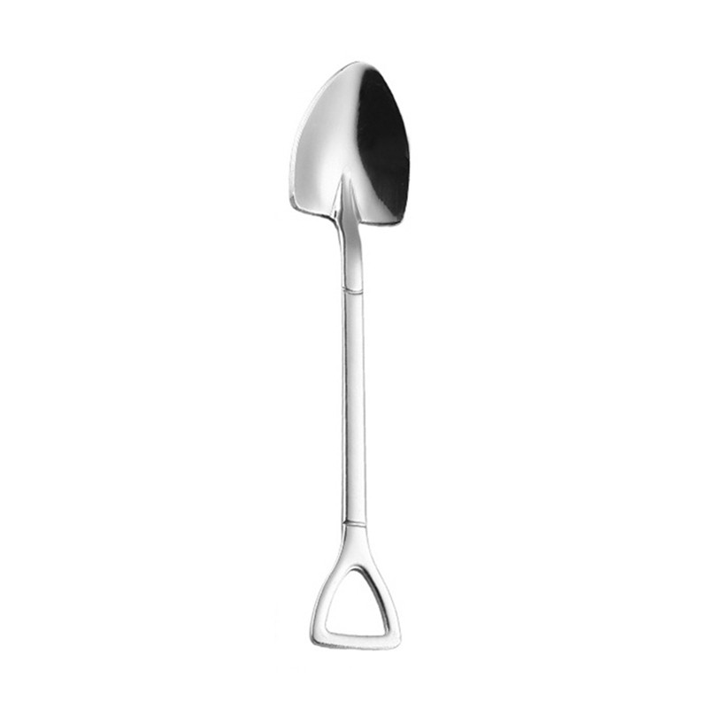 Thìa Hình Xẻng Bằng Thép Không Gỉ 304