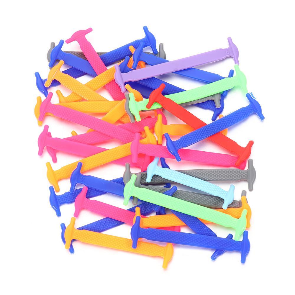 Set 16 Dây Buộc Giày Co Giãn Thời Trang Unisex