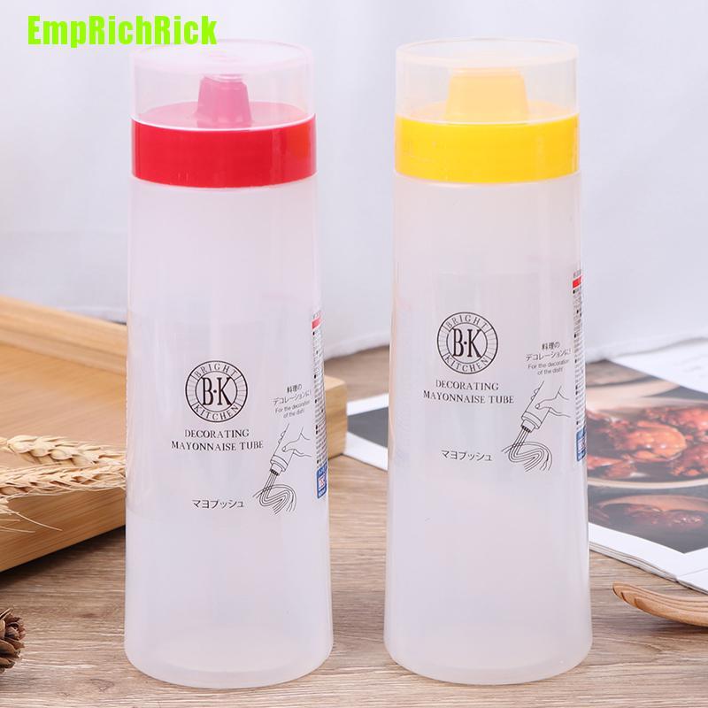 Bình Đựng Dầu Ăn / Nước Sốt 4 Lỗ Dung Tích 300ml Tiện Dụng Cho Nhà Bếp