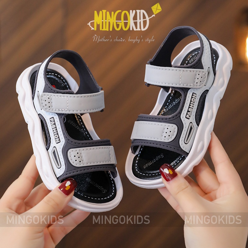 Dép Sandal Đế Mềm Mùa Hè Cho Bé trai chống trượt MG2-19