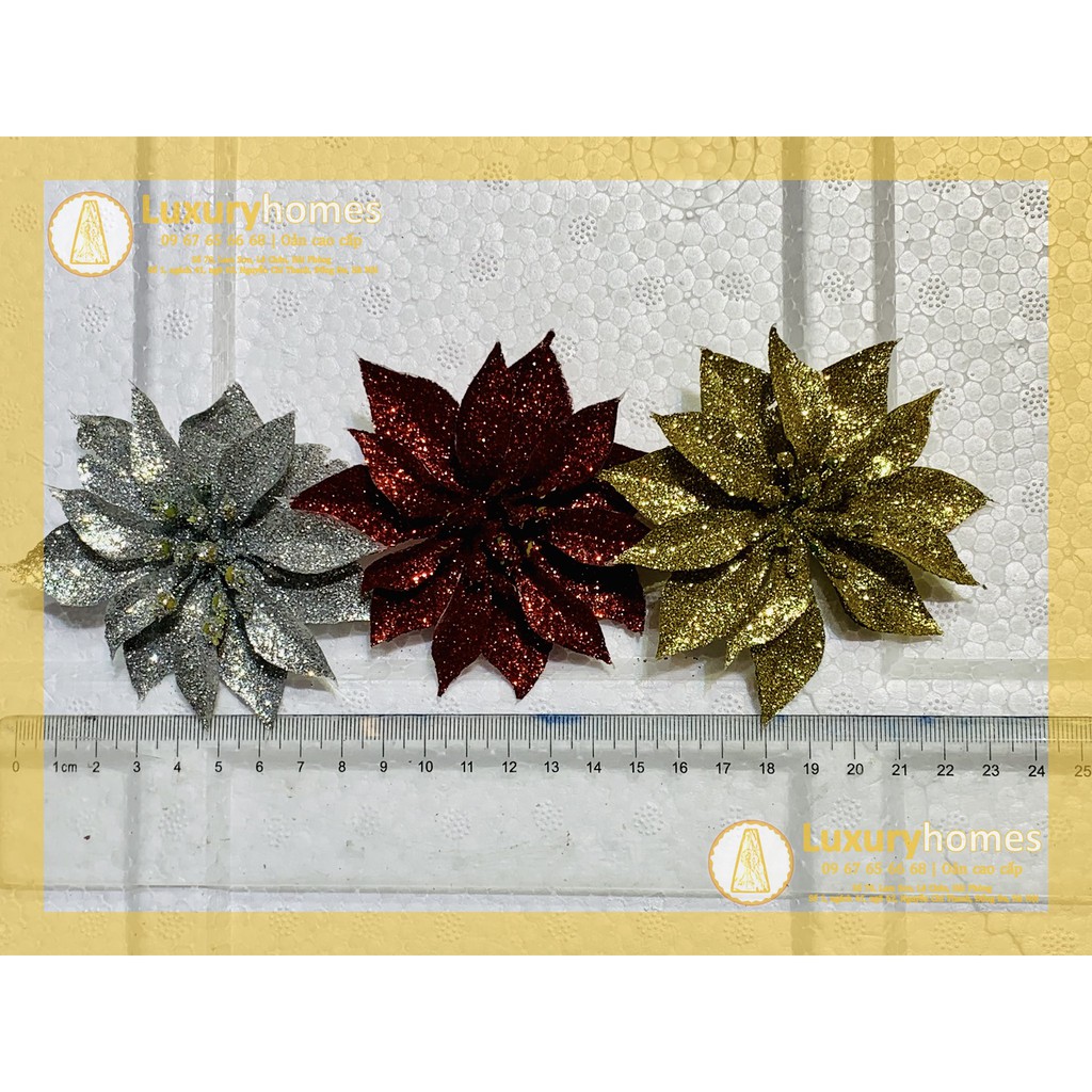 Hoa trà kim tuyến trang trí làm oản tài lộc ( cỡ nhỡ ) , vật tư phụ kiện làm Oản |Oản ngọc |Oản tài lộc |LuxuryHomes | BigBuy360 - bigbuy360.vn