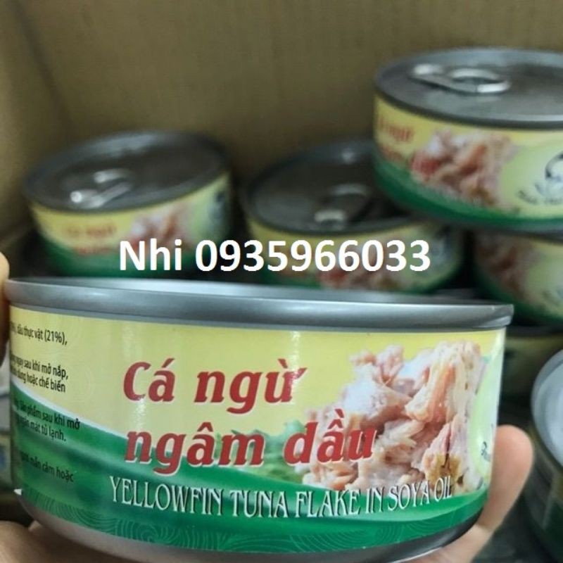 Cá ngừ ngâm dầu (thịt xé) 140gr/ lon