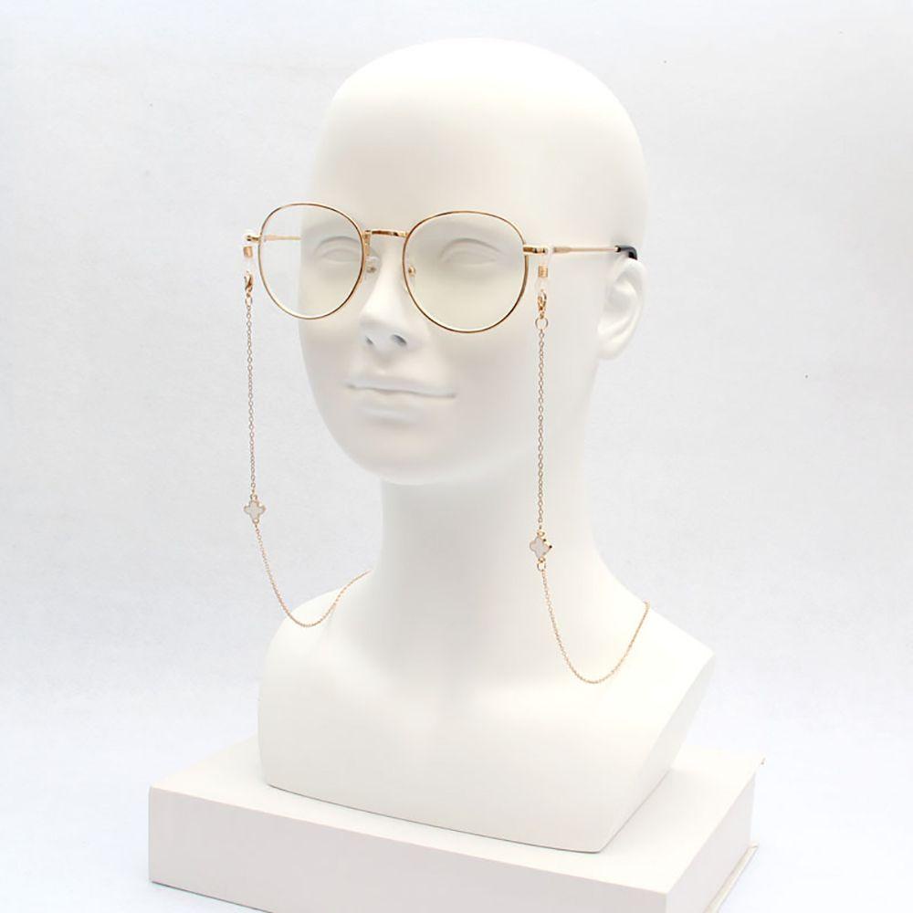 Dây Đeo Kính Chống Thất Lạc Hình Cỏ Bốn Lá Dễ Thương