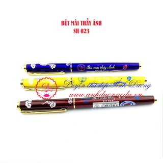 Bút Mài Thầy Ánh SH 023 Ngòi Hoa Vàng Êm Trơn, Thanh Đậm