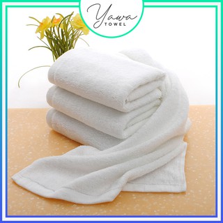 Khăn lau đầu khách sạn siêu dày Yawa 35x70cm với sợi bông cotton dày thấm hút tốt