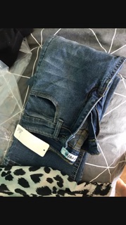 ORDER Quần jeans nữ dài ống loe