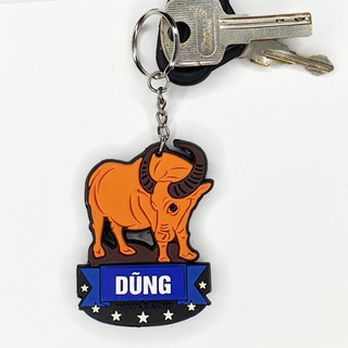 Móc khóa 12 con giáp có tên người