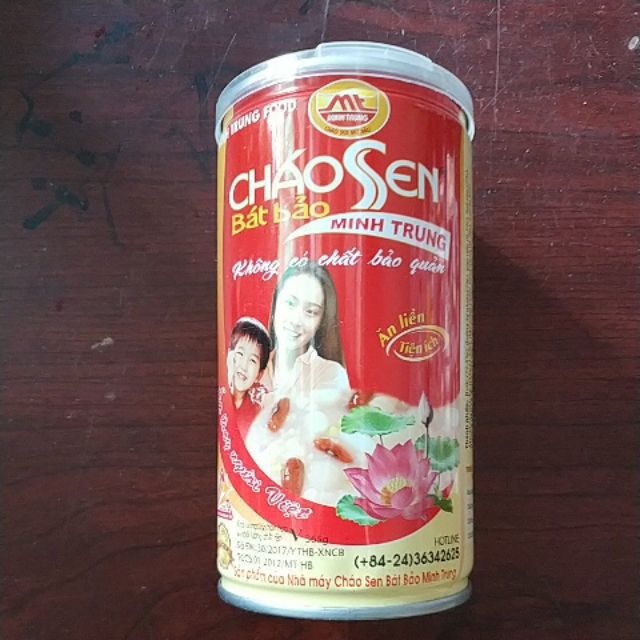 Cháo sen Bát Bảo Minh Trung 365g