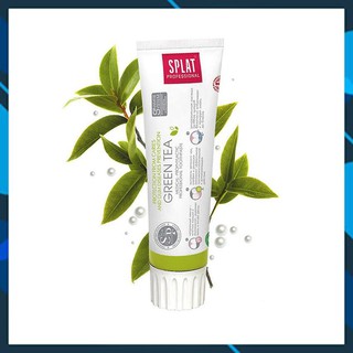 Kem Đánh Răng Green Tea, Kem Đánh Răng Splat Trà Xanh Dòng Chuyên Sâu 100ml - Chính hãng 100%