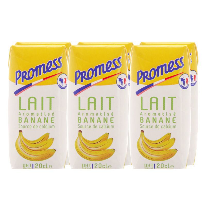 Sữa Tươi Promess Hương Chuối 200ML (Lốc 6 Hộp)