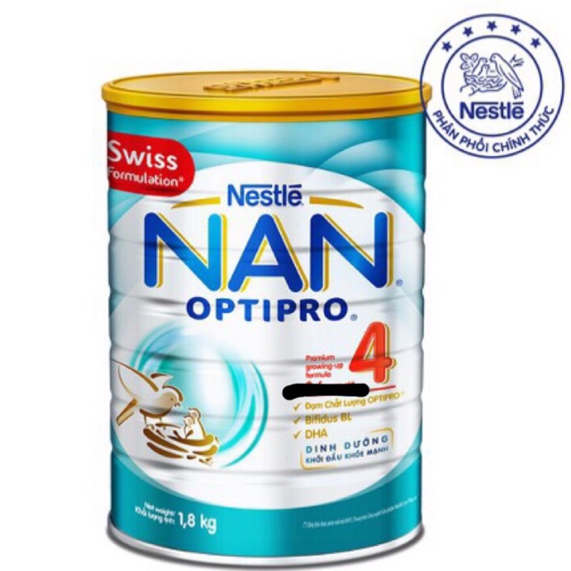 Sữa NAN OPTIPRO số 4 - 1,8kg