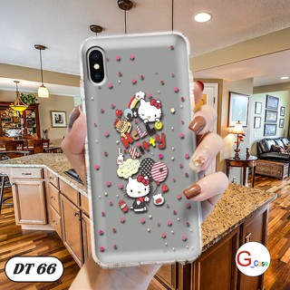 Ốp lưng dẻo trong in hình cho IPhone Xs Max