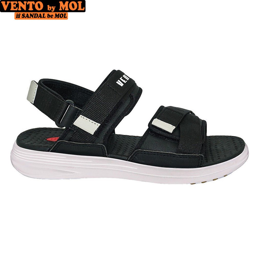 Giày sandal Vento nam quai ngang bản to có quai hậu điều chỉnh được mang đi học đi biển du lịch NB57B