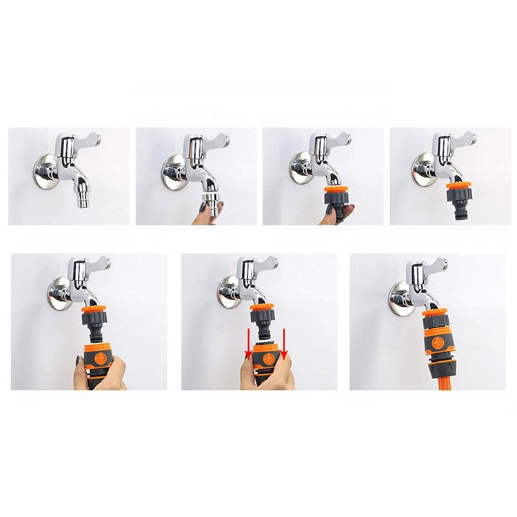 Súng Phun Nước Tưới Cây Rửa Xe Áp Suất Cao Bằng Nhựa Abs Đa Năng