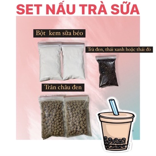 Set nấu trà sữa 50k nấu 10-12 ly