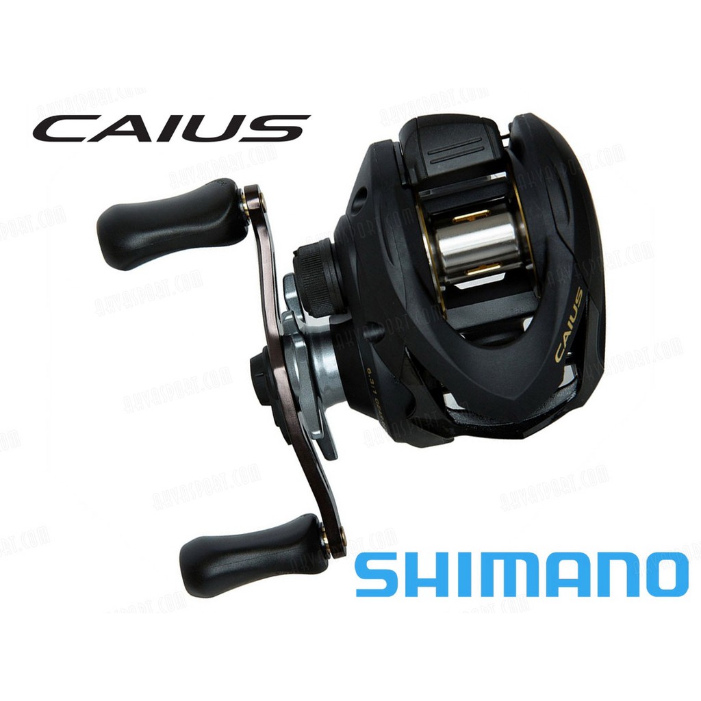Máy câu cá nằm ngang chính hãng Shimano Baitcast CAIUS15O ĐỒ CÂU CÁ ĐỨC NGUYÊN