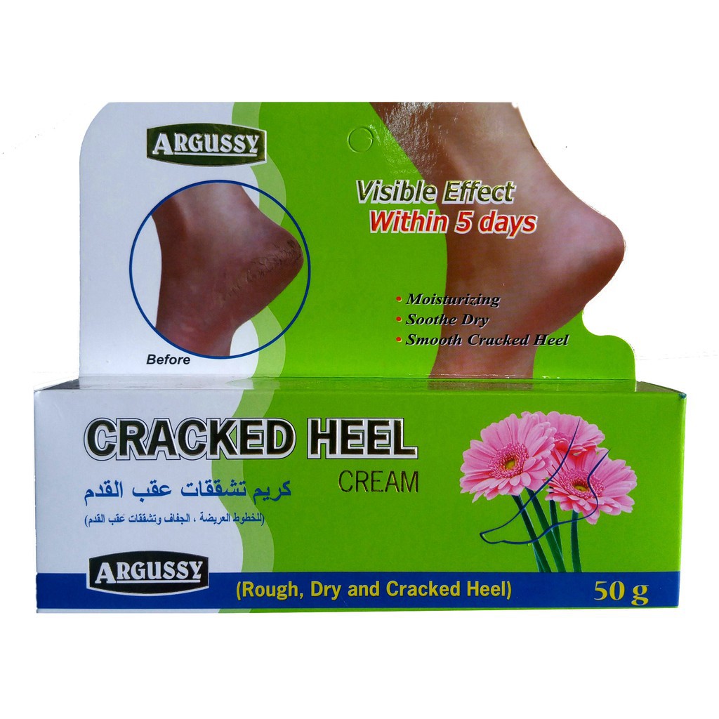 Kem Dưỡng Giảm Nứt Gót Chân, Khô Ráp Argussy Cracked Heel 50g