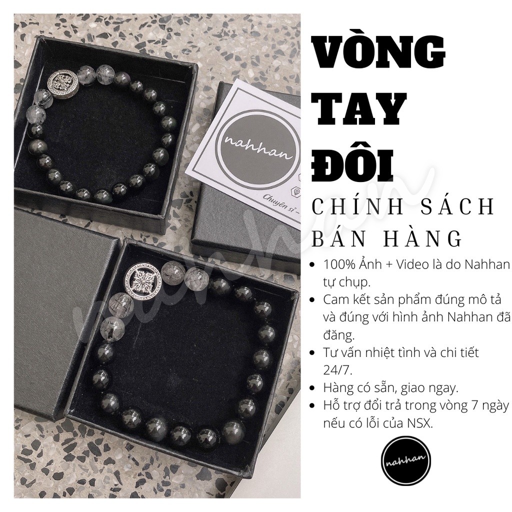 Vòng tay đôi MSCB14 , lắc tay nam nữ , 100% tự nhiên kết hạt sáng bóng thanh lịch và đơn giản , phukiennahhan | BigBuy360 - bigbuy360.vn