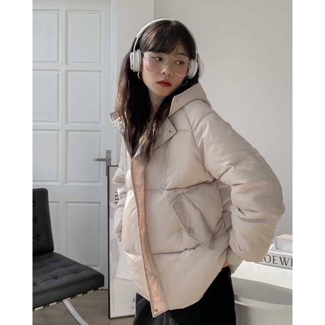 ÁO PHAO CÓ MŨ OVERSIZE CHUBBIE chất liệu dày dặn, ấm áp - CHUBBIE WINTER Jacket | BigBuy360 - bigbuy360.vn