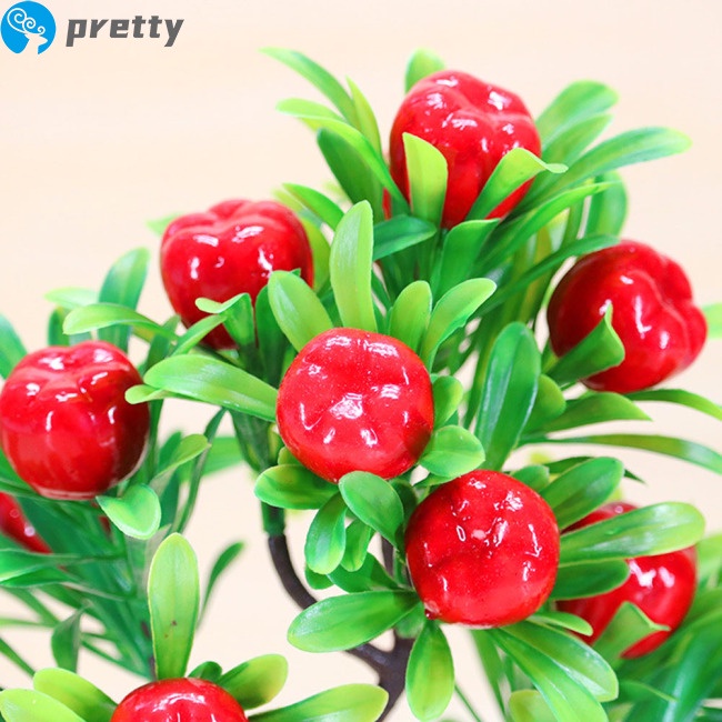 Chậu cây giả bằng xốp dùng trang trí phòng khách