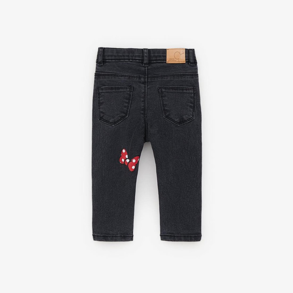 quần jeans bé gái Minnie