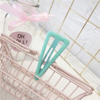 SET 2 KẸP BẤM TÓC SƠN BÓNG ĐỦ MÀU