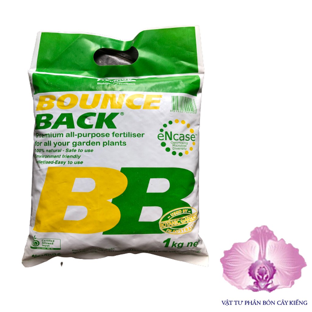 Phân Hữu Cơ Đậm Đặc Dạng Viên Bounce Back - #158A# 1kg