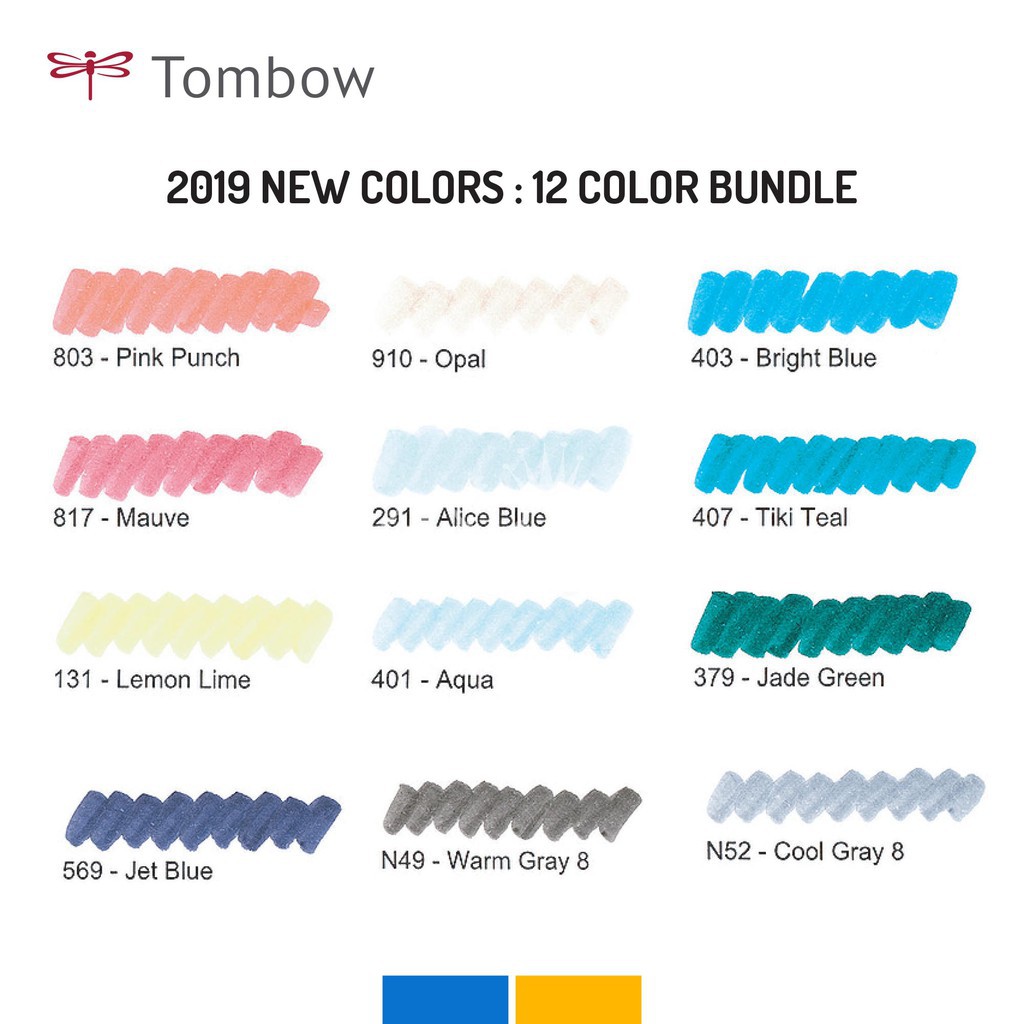BÚT CỌ TOMBOW DUAL BRUSH - new colour