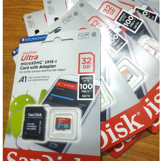 Thẻ nhớ Micro SD 32gb