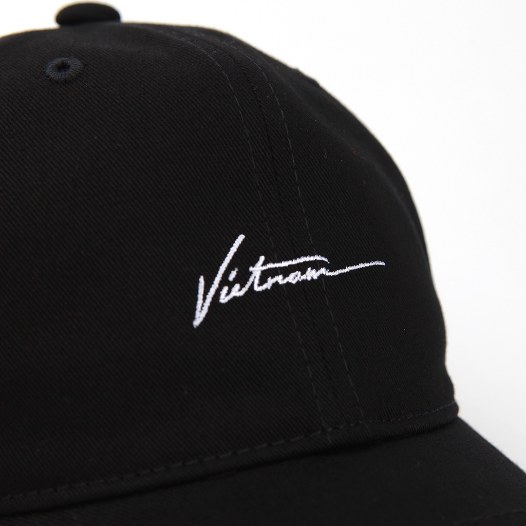 Mũ lưỡi trai Nón P0003 G4 Vietnam sign black PREMI3R cao cấp 100% cotton