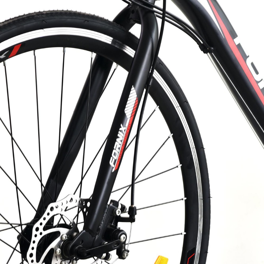 Xe đạp đường trường FORNIX FR303 Vòng Bánh 29in trọng lượng 15kg khung sườn Hợp Kim Thép Cao Cấp màu Trắng Đỏ Đen