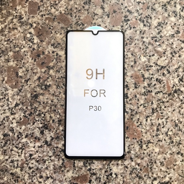 Kính Full huawei P30 xịn bo góc