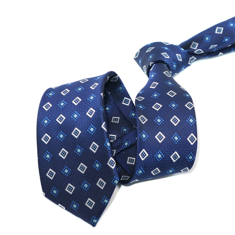 Cà Vạt 7CM Họa Tiết Sọc Chấm Bi Phong Cách Vintage Sang Trọng Cho Nam