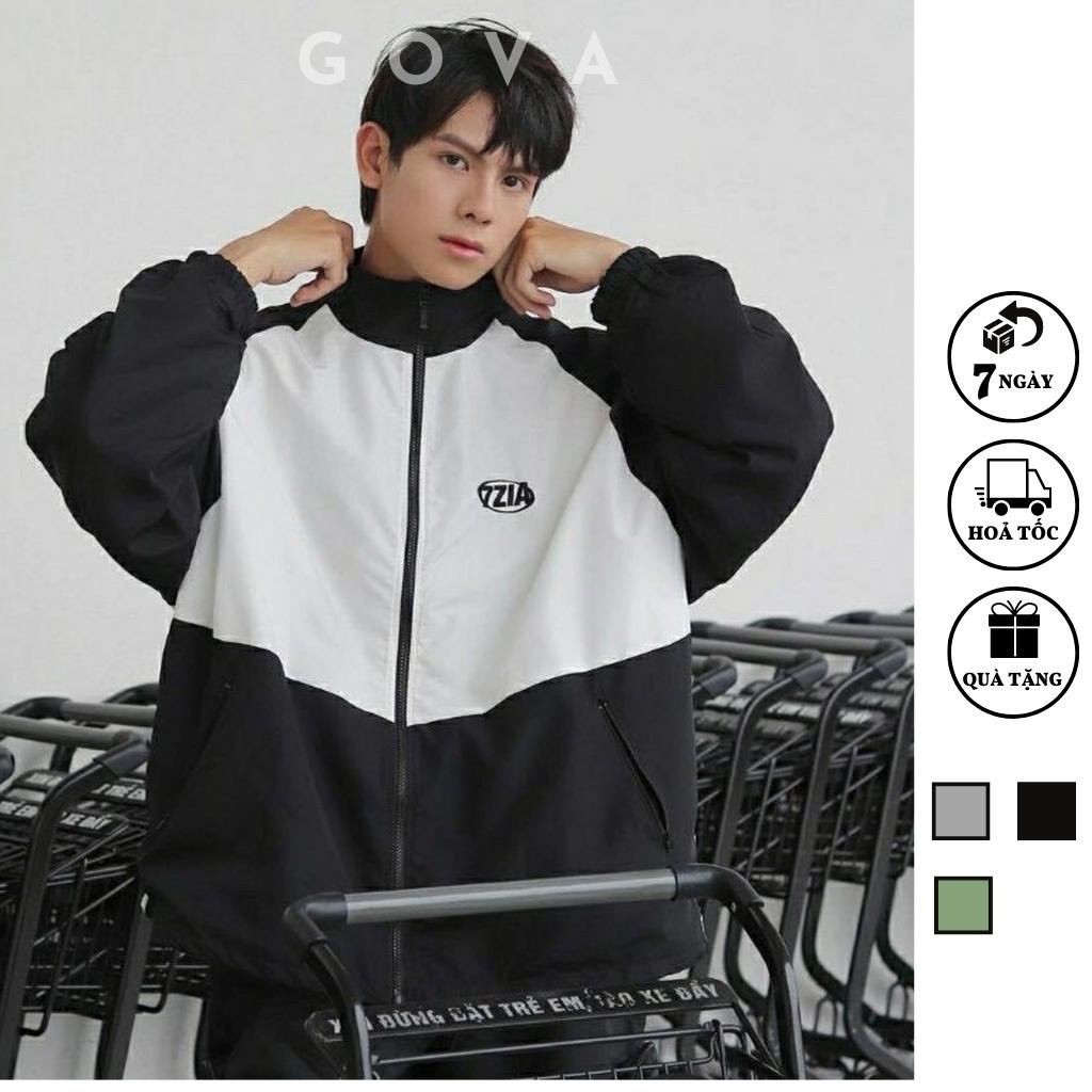 Áo Khoác Dù 2 Lớp 7ZIA 2022 Nam Nữ Form Rộng Nhiều Mẫu, Áo Gió Chống Nắng Kiểu Bomber GOVA