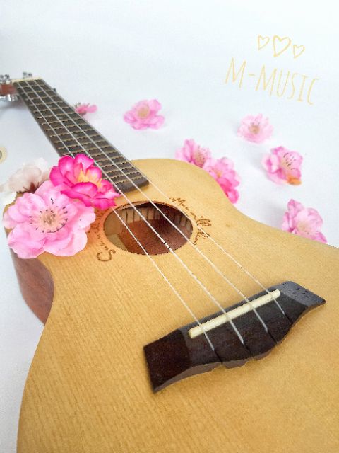 Ukulele Concert Full gỗ nguyên tấm