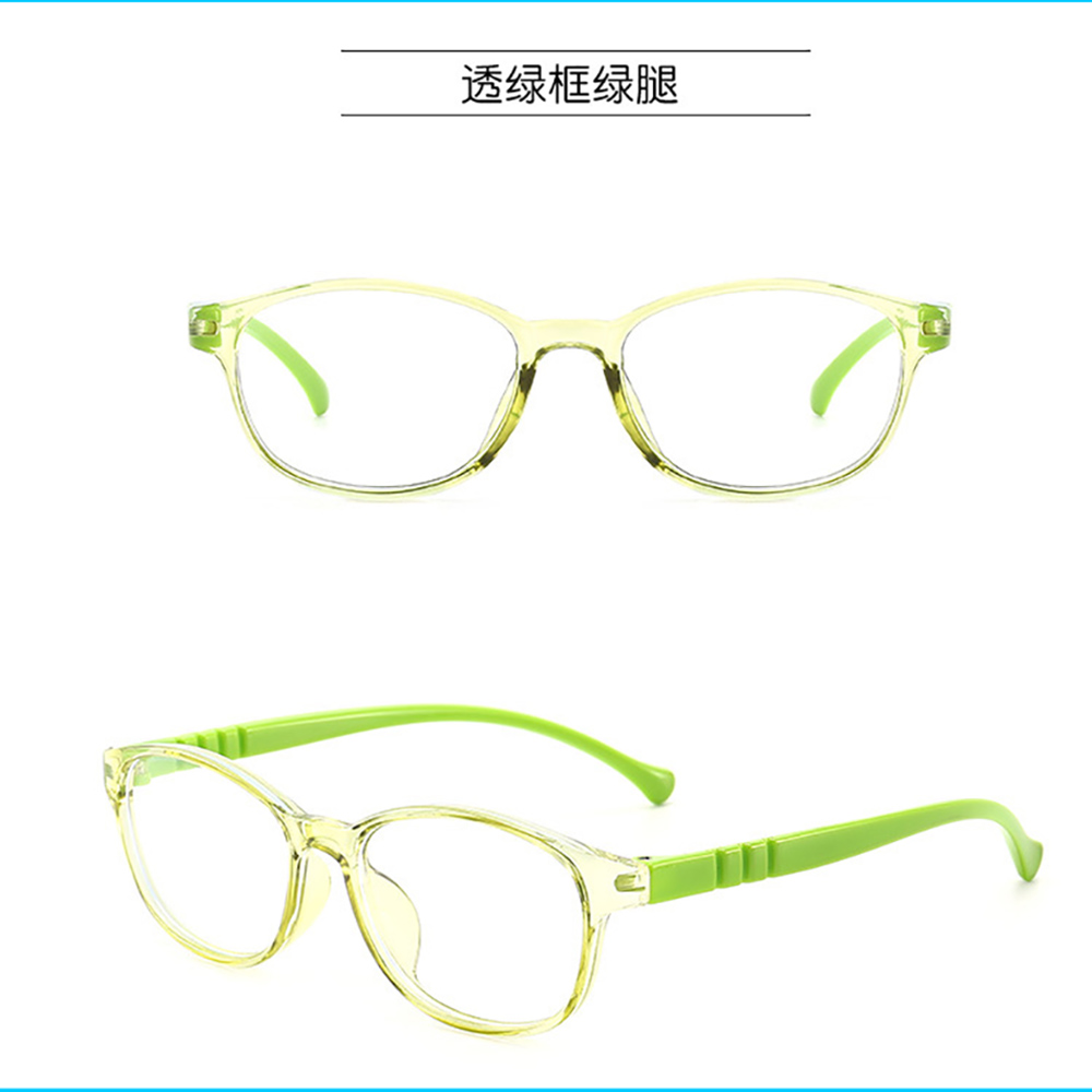 Mắt Kính Gọng Kim Loại Chống Ánh Sáng Xanh Cho Bé