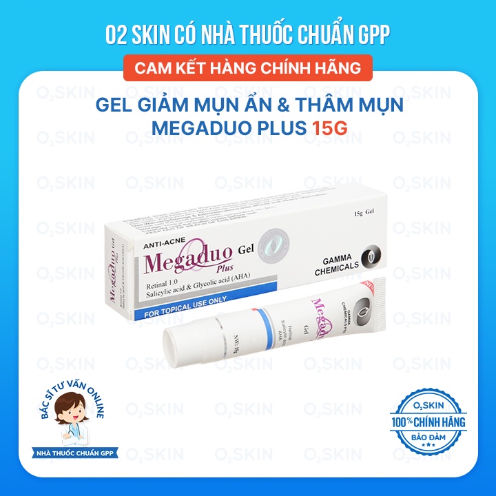 Kem Giảm Mụn Ẩn & Mờ Thâm Megaduo Plus & Megaduo Thường 15g