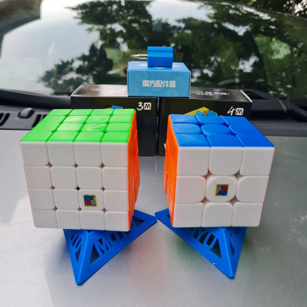 [người bán địa phương] Rubik 3x3 nam châm Rubic từ tính Meilong MOYO RBN03  BENZ STORE TN