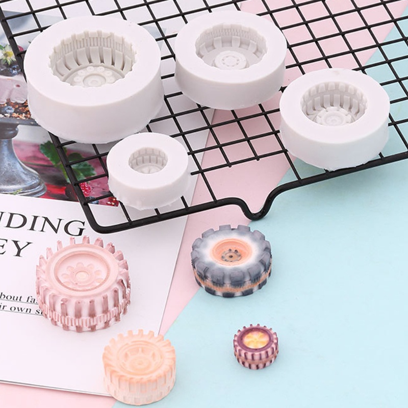 Dụng Cụ Cắt Bánh Quy Hình Bánh Xe Nhỏ Dễ Thương