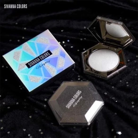 Phấn Bắt Sáng Sivanna Colors Ultra Diamond Highlighter Powder - HONGS KOREA