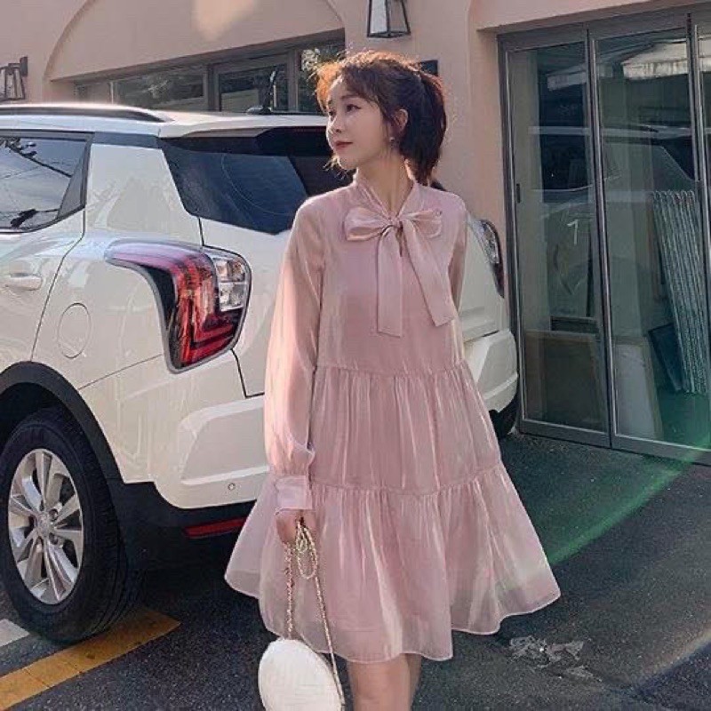 Váy babydoll Ullzang xếp tầng / Mina’s house. / redcard464 | BigBuy360 - bigbuy360.vn