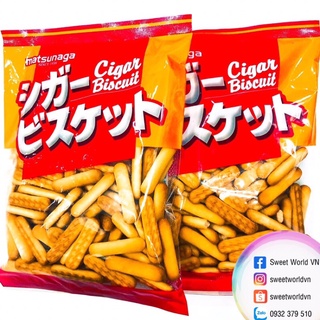 Bánh quy / Bánh que Matsunaga (170g) - Nhật Bản