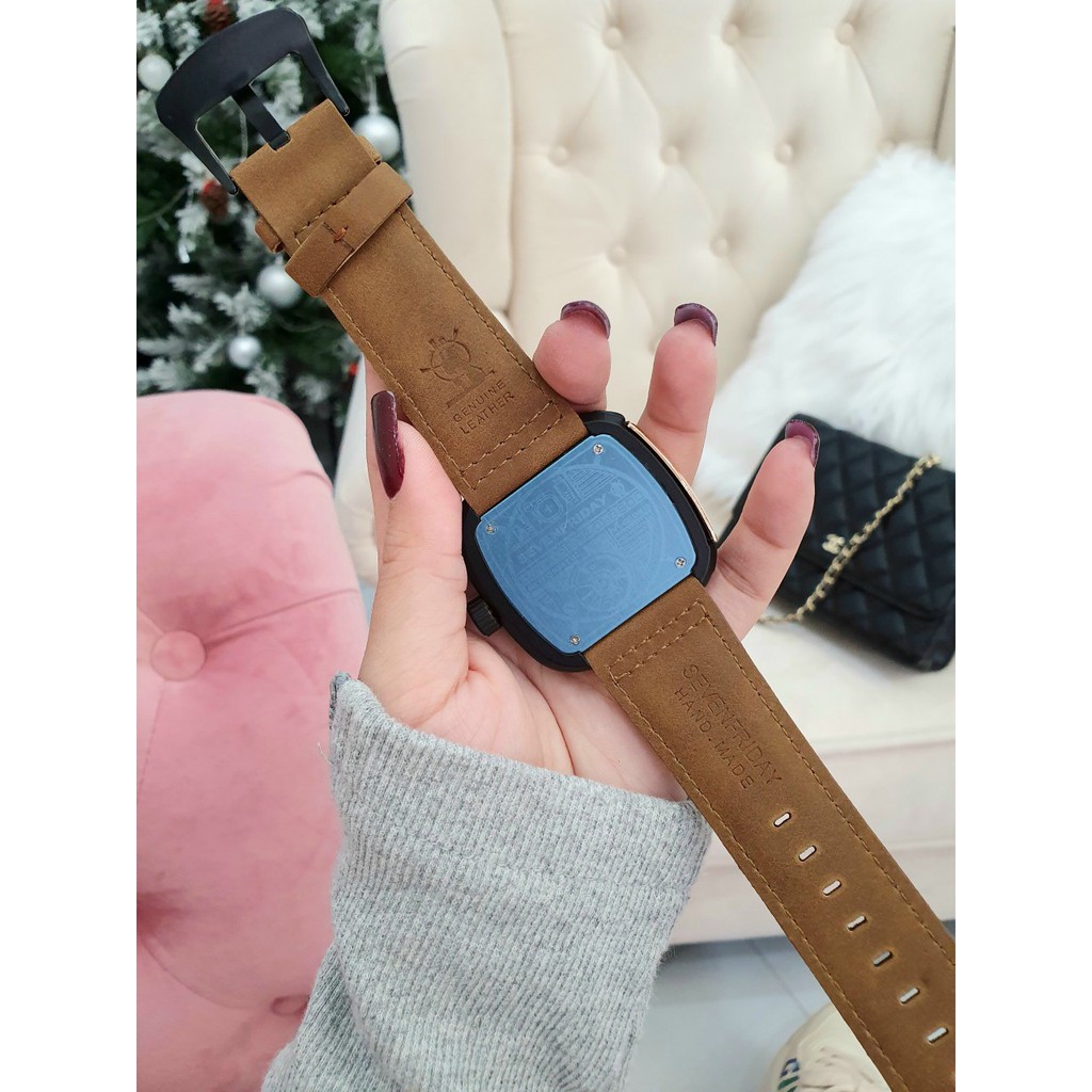 [Mã FAMAYFA2 giảm 10K đơn 50K] Đồng hồ Nam seven friday dây da, bảo hành 12 tháng - Seven friday nam | BigBuy360 - bigbuy360.vn