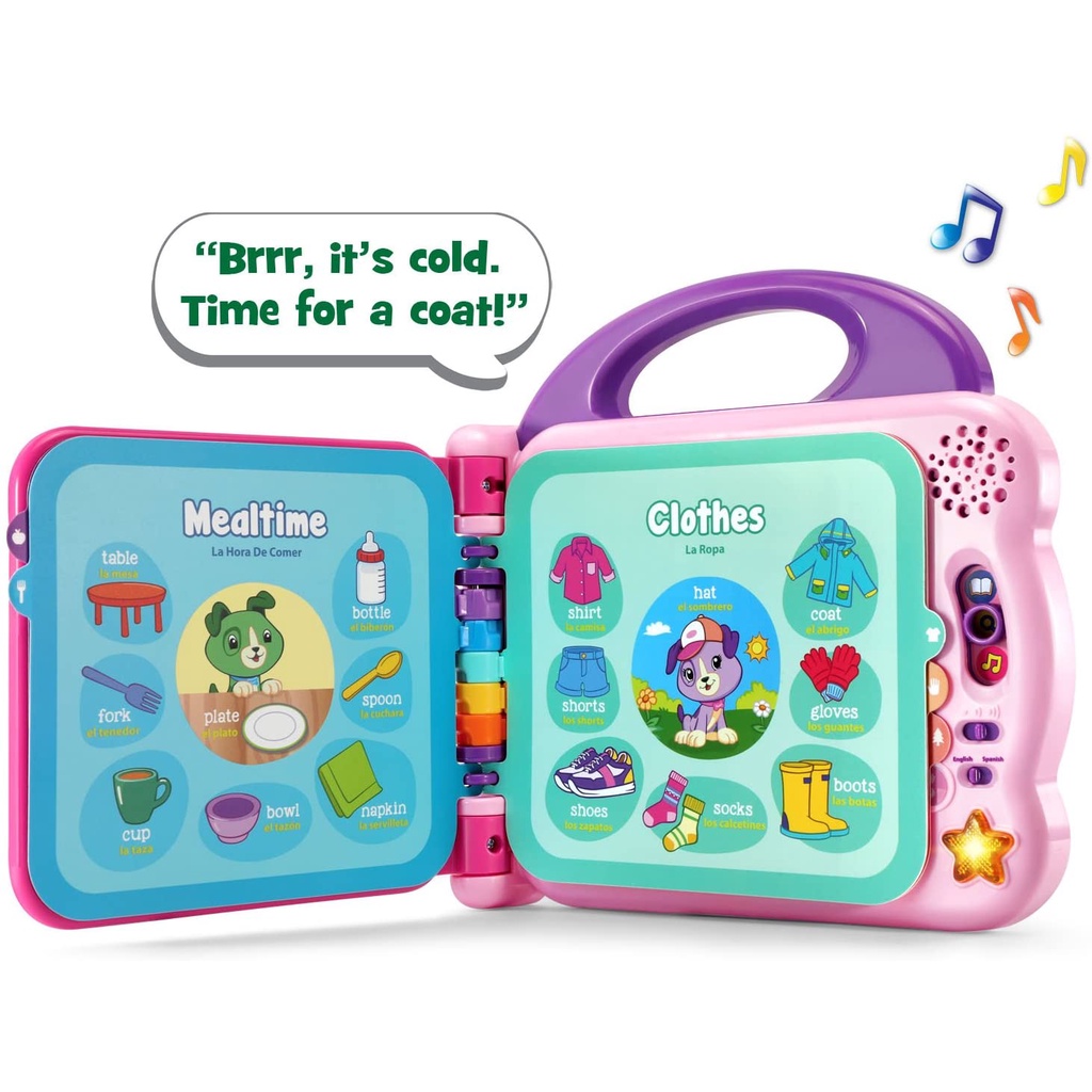 Đồ Chơi Quyển Sách LeapFrog Learning Friends Giới Thiệu 100 Từ Tiếng Anh Về Động Vật Cho Bé