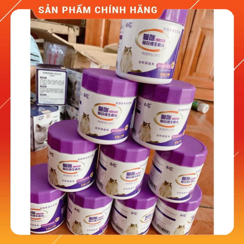 VITAMIN cho mèo (vitamin tổng hợp rất tốt cho mèo bầu, mèo con) bổ máu, dưỡng lông và phát triển toàn diện)
