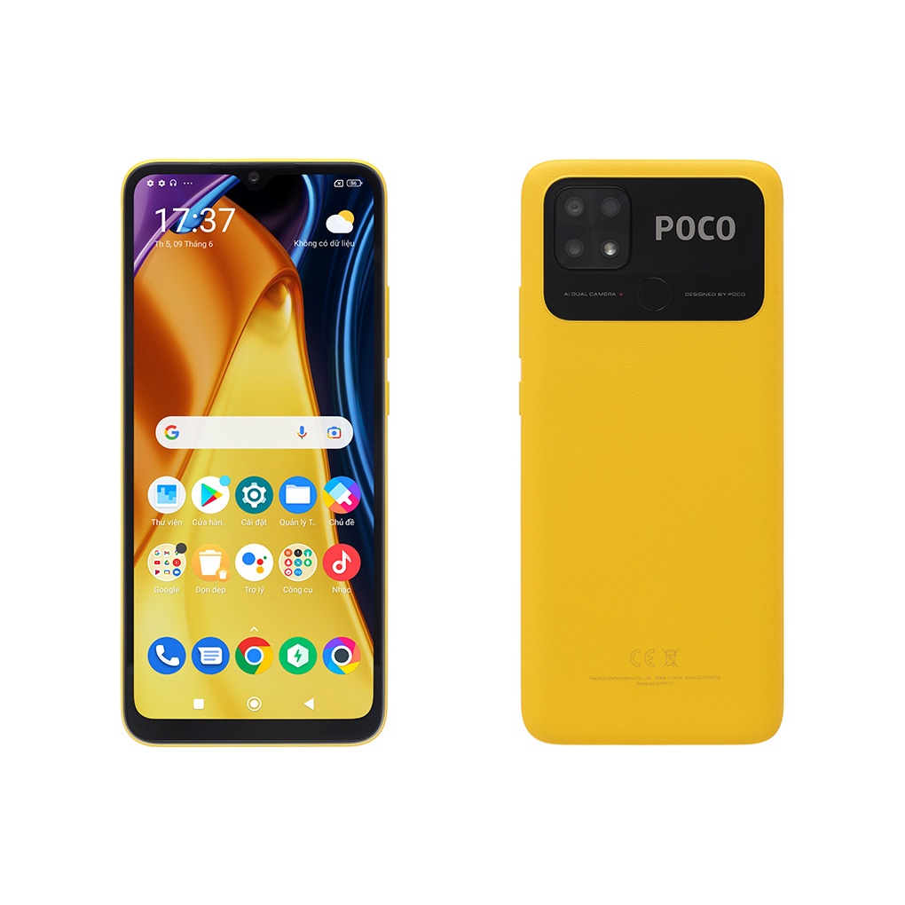 Điện thoại Xiaomi POCO C40 (4 GB/64 GB) – Hàng chính hãng-Nguyên seal bảo hành 1 năm